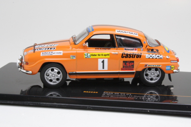 Saab 96 V4, 1st. Sweden 1975, S.Blomqvist, no.1