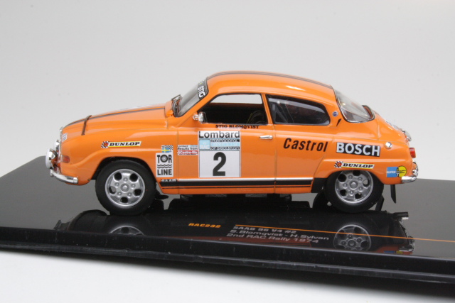 Saab 96 V4, 2nd. RAC 1974, S.Blomquist, no.2