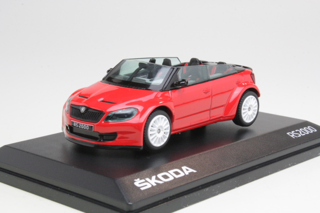 Skoda RS2000 Roadster Concept Car 2011, red