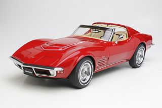 Chevrolet Corvette C3 1970, punainen - Sulje napsauttamalla kuva