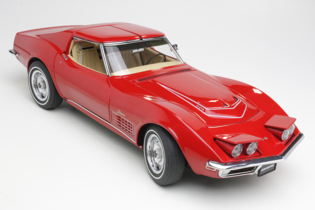 Chevrolet Corvette C3 1970, punainen - Sulje napsauttamalla kuva