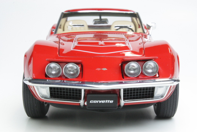 Chevrolet Corvette C3 1970, punainen - Sulje napsauttamalla kuva