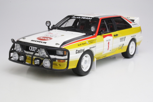 Audi Quattro LWB A2, Safari 1984, H.Mikkola, no.1 - Sulje napsauttamalla kuva