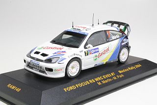 Ford Focus WRC, Mexico 2004, M.Martin, no.7