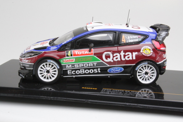 Ford Fiesta RS WRC, Monte Carlo 2013, M.Ostberg, no.4