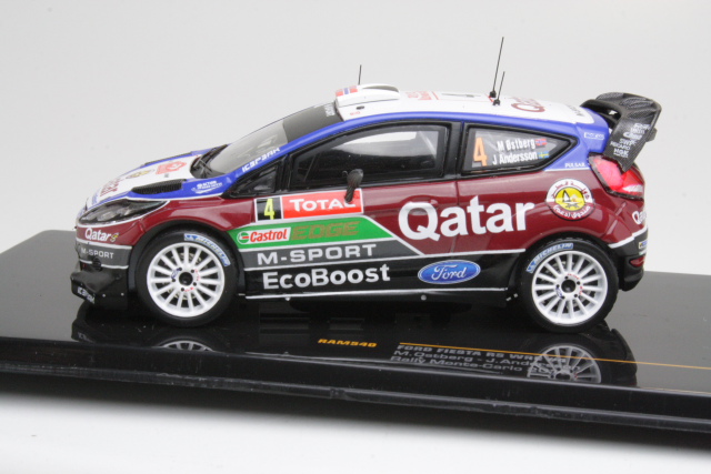 Ford Fiesta RS WRC, Monte Carlo 2013, M.Ostberg, no.4 - Sulje napsauttamalla kuva