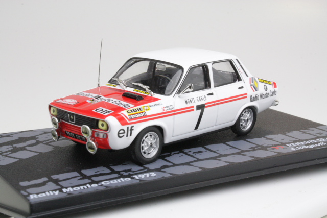 Renault 12, Monte Carlo 1973, J.Ragnotti, no.7