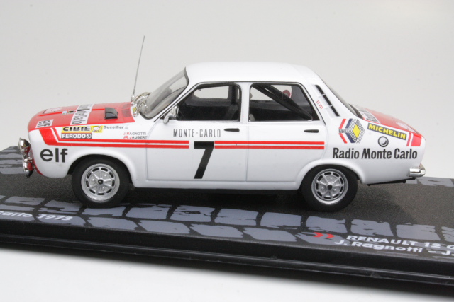 Renault 12, Monte Carlo 1973, J.Ragnotti, no.7