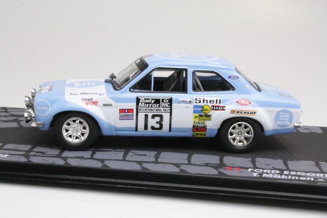 Ford Escort Mk1 RS1600, 1st. RAC 1973, T.Mäkinen, no.13 - Sulje napsauttamalla kuva