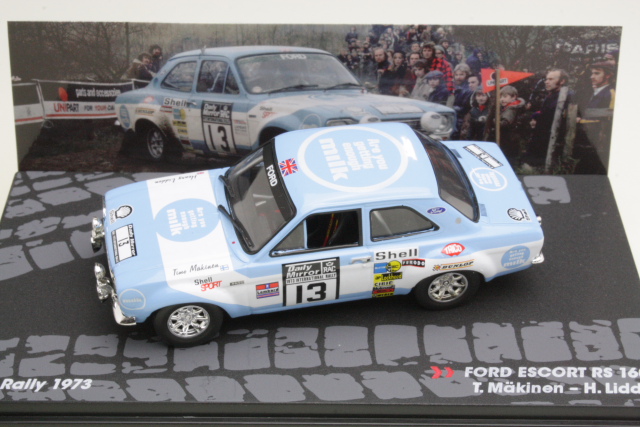 Ford Escort Mk1 RS1600, 1st. RAC 1973, T.Mäkinen, no.13 - Sulje napsauttamalla kuva