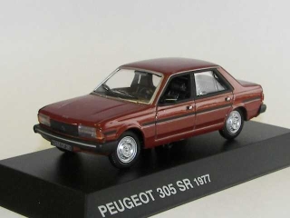 Peugeot 305 SR 1977, punainen