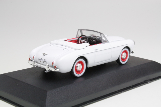 Volvo P1900 1956, valkoinen