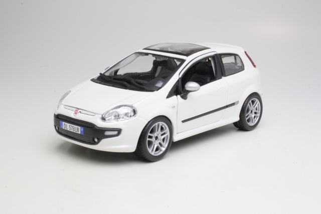 Fiat Punto Evo 2010, white - Click Image to Close