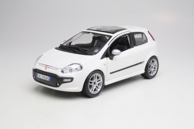 Fiat Punto Evo 2010, white