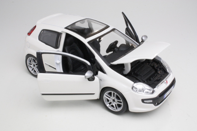 Fiat Punto Evo 2010, white