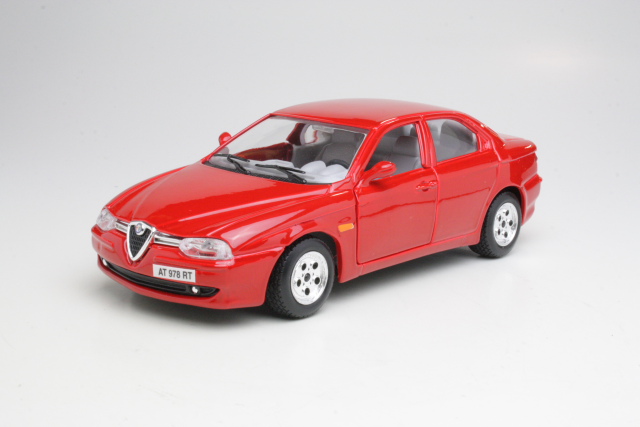 Alfa Romeo 156 2000, punainen - Sulje napsauttamalla kuva