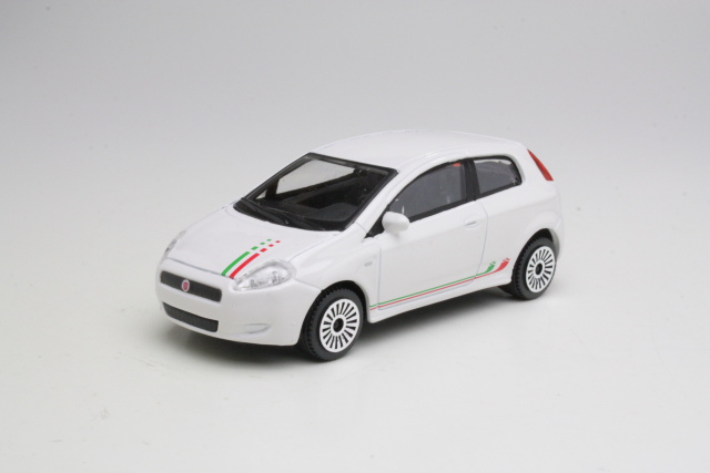 Fiat Grande Punto, valkoinen - Sulje napsauttamalla kuva