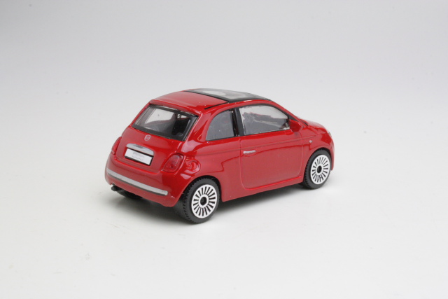 Fiat 500 2007, red