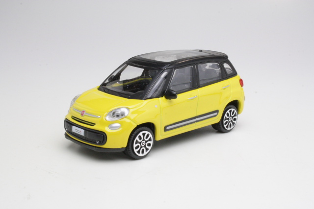 Fiat 500L 2012, keltainen - Sulje napsauttamalla kuva