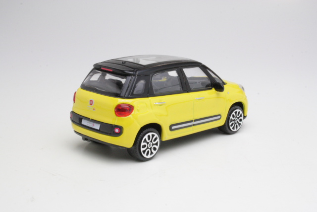 Fiat 500L 2012, keltainen - Sulje napsauttamalla kuva