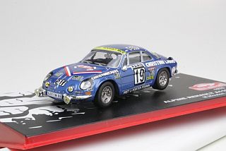 Alpine Renault A110, Monte Carlo 1976, M.Mouton, no.19