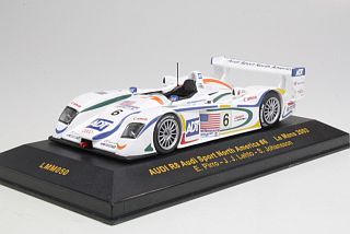 Audi R8, LeMans 2003, E.Pirro/J.J.Lehto/S.Johansson, no.6