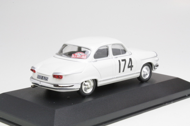 Panhard PL17, 1st. Monte Carlo 1961, M.Martin, no.174