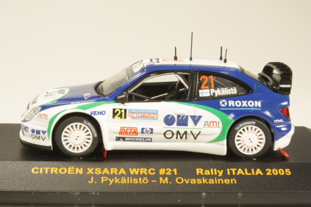 Citroen Xsara WRC, Italy 2005, J.Pykälistö, no.21 - Sulje napsauttamalla kuva