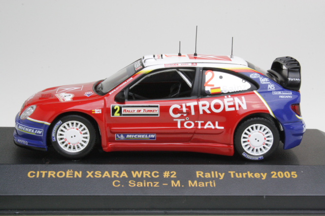 Citroen Xsara WRC, Turkey 2005, C.Sainz, no.2 - Sulje napsauttamalla kuva