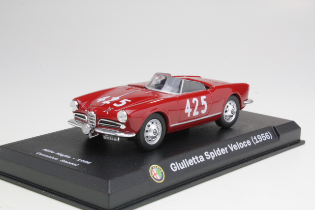 Alfa Romeo Giulietta Spider, Mille Miglia 1956, C.Sanesi, no.425