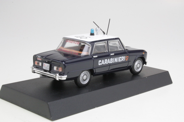 Alfa Romeo Giulia 1600S 1970, tummansininen "Carabinieri"