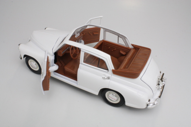 GAZ M20 Pobeda Cabrio 1951, valkoinen