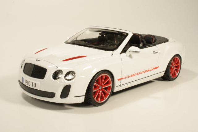 Bentley Continental Supersports Cabrio 2012, valkoinen