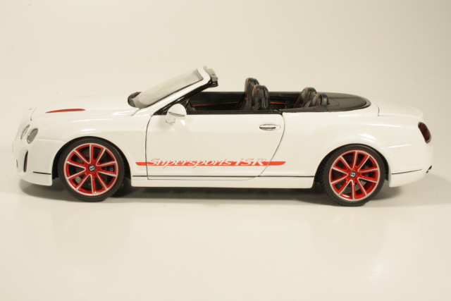Bentley Continental Supersports Cabrio 2012, valkoinen