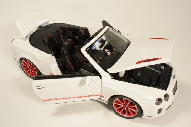Bentley Continental Supersports Cabrio 2012, valkoinen