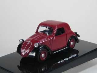 Fiat 500A Topolino 1932, tummanpunainen