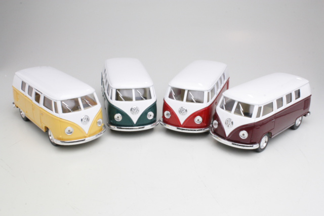 VW T1 Bus 1962, different colours