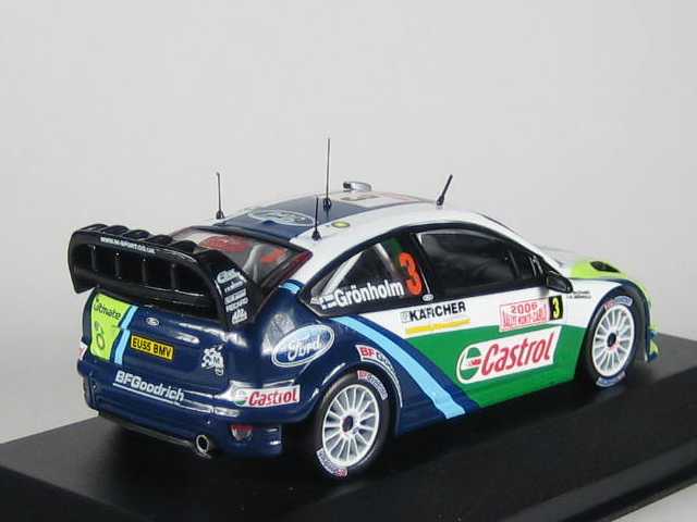 Ford Focus RS WRC, 1st. Monte Carlo 2006, M.Grönholm, no.3 - Sulje napsauttamalla kuva