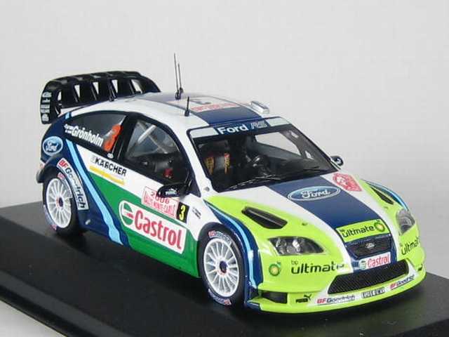 Ford Focus RS WRC, 1st. Monte Carlo 2006, M.Grönholm, no.3 - Sulje napsauttamalla kuva