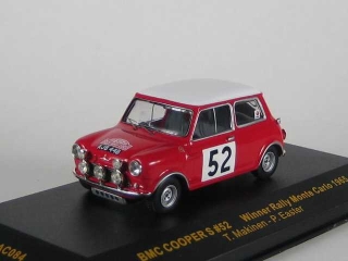 Mini Cooper S1275, 1st. Monte Carlo 1965, T.Mäkinen, no.52