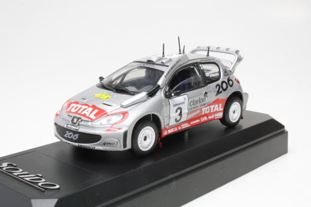 Peugeot 206 WRC, Safari Rally 2002, H.Rovanperä, no.3
