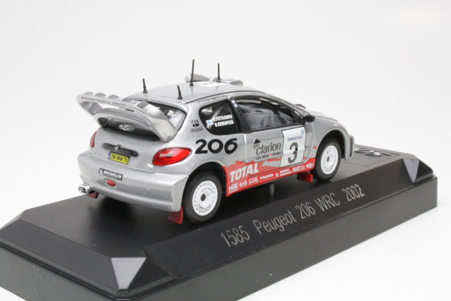 Peugeot 206 WRC, Safari Rally 2002, H.Rovanperä, no.3