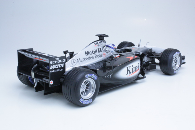 McLaren Mercedes MP4/17, F1 2002, K.Räikkönen, no.4