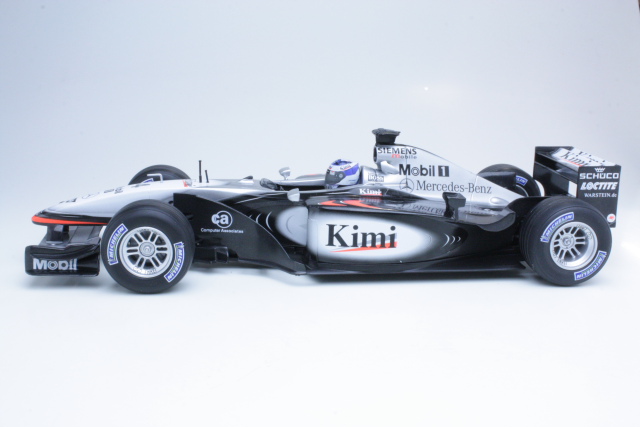 McLaren Mercedes MP4/17, F1 2002, K.Räikkönen, no.4