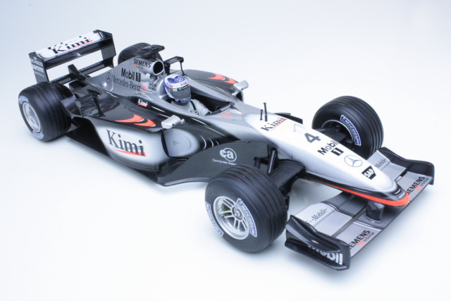 McLaren Mercedes MP4/17, F1 2002, K.Räikkönen, no.4
