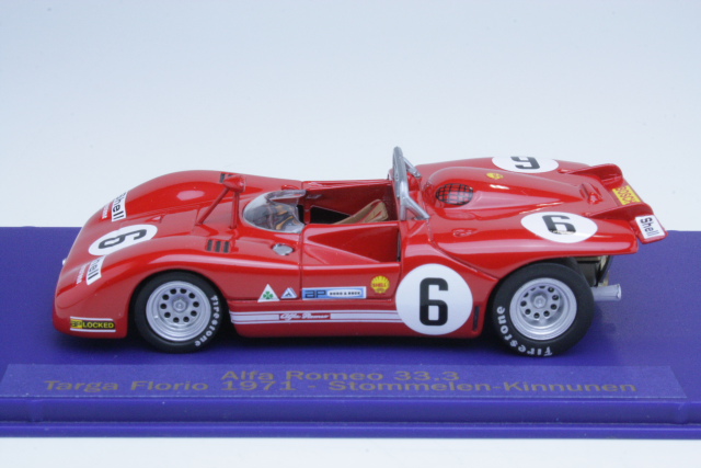 Alfa Romeo 33.3, Targa Florio 1971, L.Kinnunen, no.6
