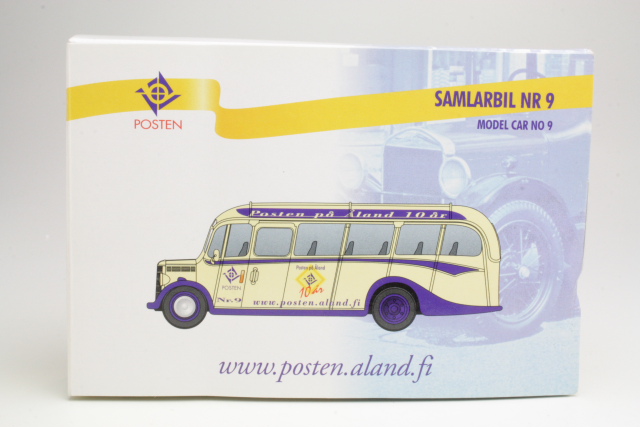 Bedford OB 1950 Coach "Posten Åland"
