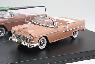 Chevrolet Bel Air Convertible 1955, pinkki - Sulje napsauttamalla kuva