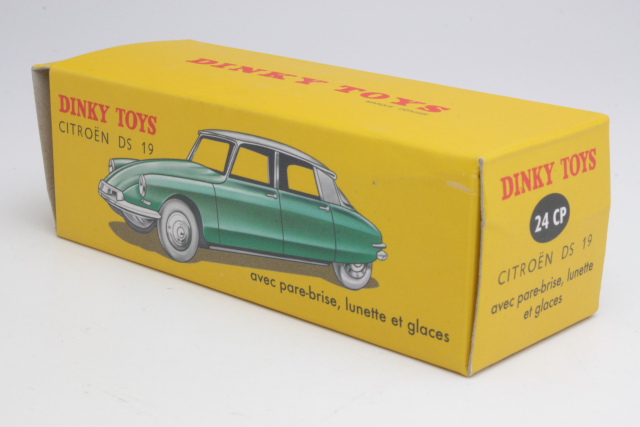 Citroen DS19, vihreä "Dinky Toys" - Sulje napsauttamalla kuva
