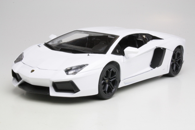 Lamborghini Aventador LP700-4 2011, valkoinen - Sulje napsauttamalla kuva